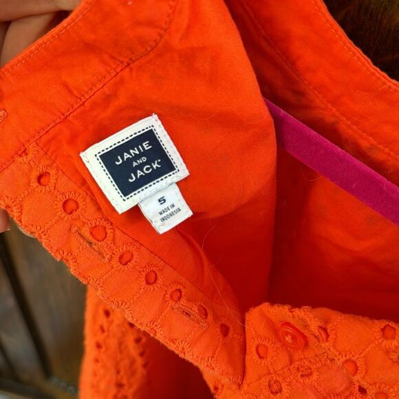 Janie & Jack eyelet blouse - Picture 3 of 5